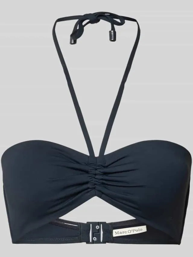 Marc O'Polo Bandeau-bikinitop met binnenvulling donkerblauw, foto 2