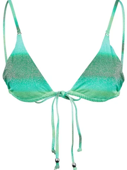 Seafolly Women's Spectrum Slide Tri - Bikinitop, turkoois