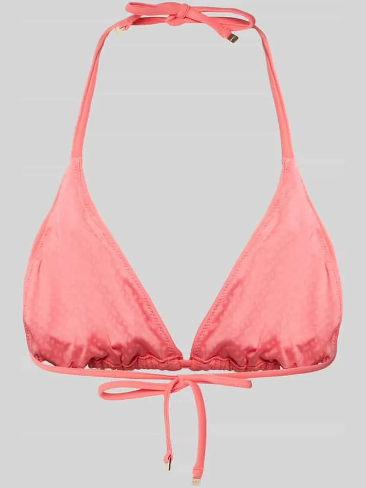 Boss Bikinitop in triangelmodel koraal, foto 2