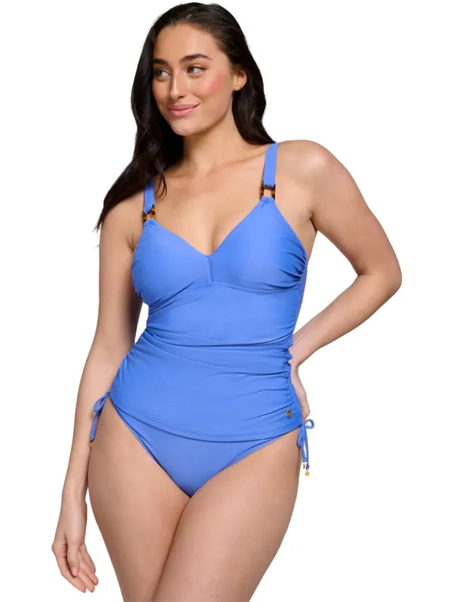 Ten Cate Midi Bow Bikini Slip dames Blauw