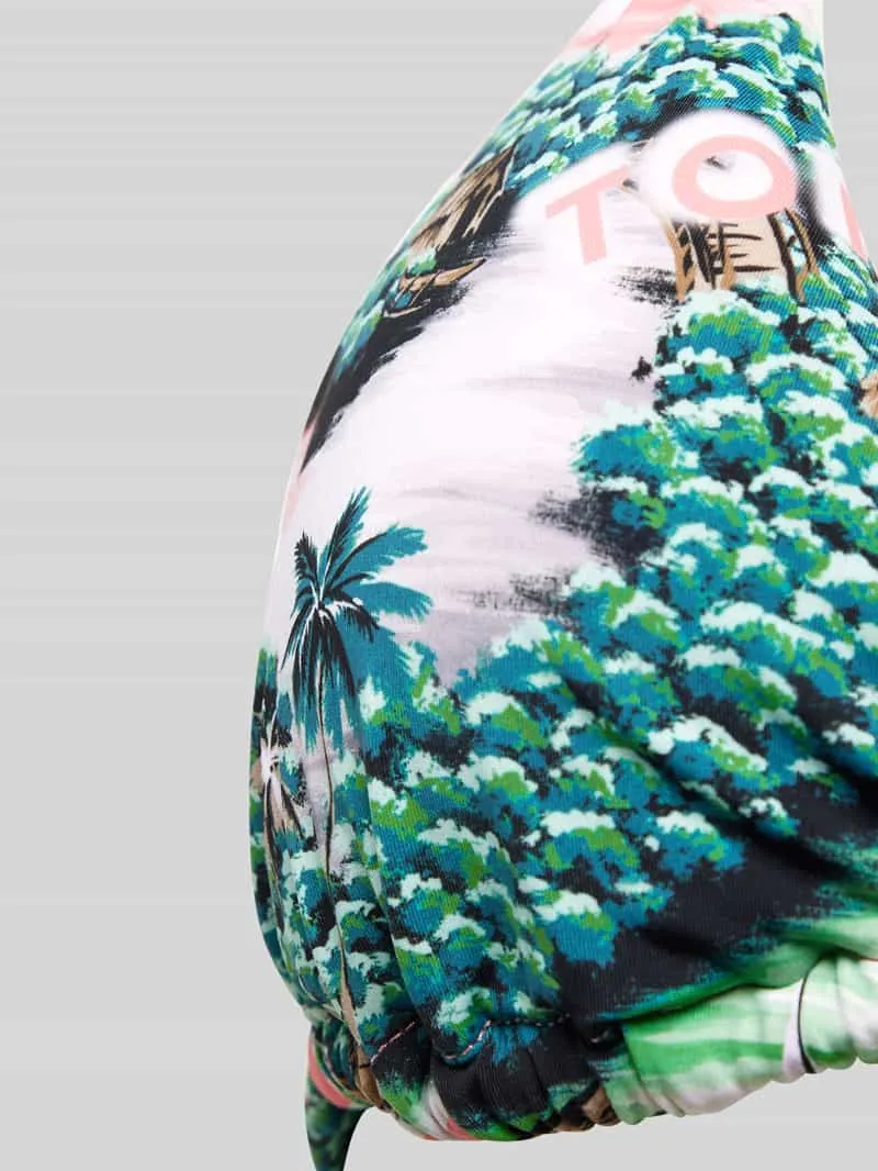 Tommy Hilfiger Bikinitop met all-over print offwhite, foto 3