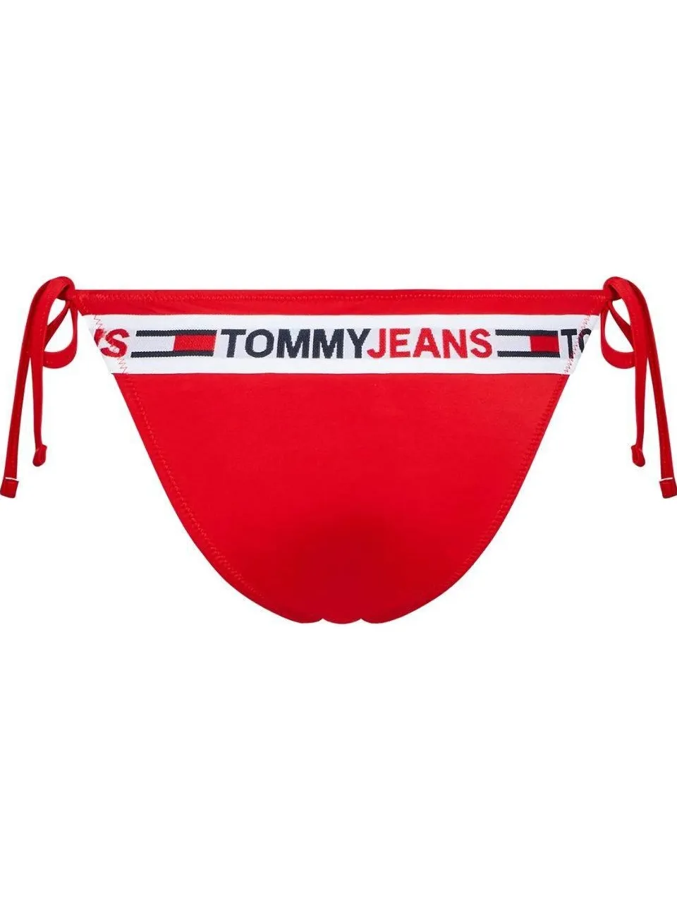 Tommy Jeans Dames/dames Zijwaartse Bikinibroekjes (Rood/Navy Blauw), foto 2