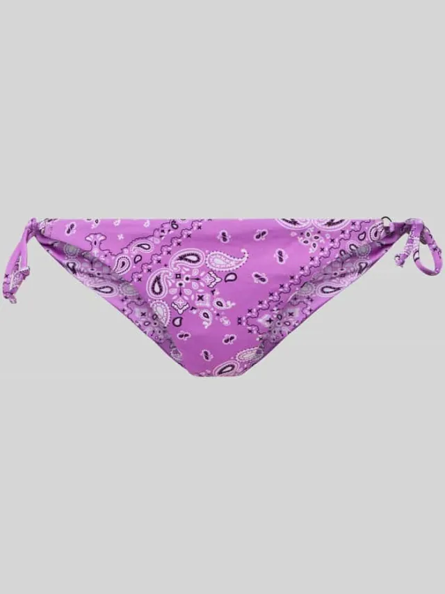 banana moon Bikinibroekje met vetersluiting opzij, model 'LINA' Paars
