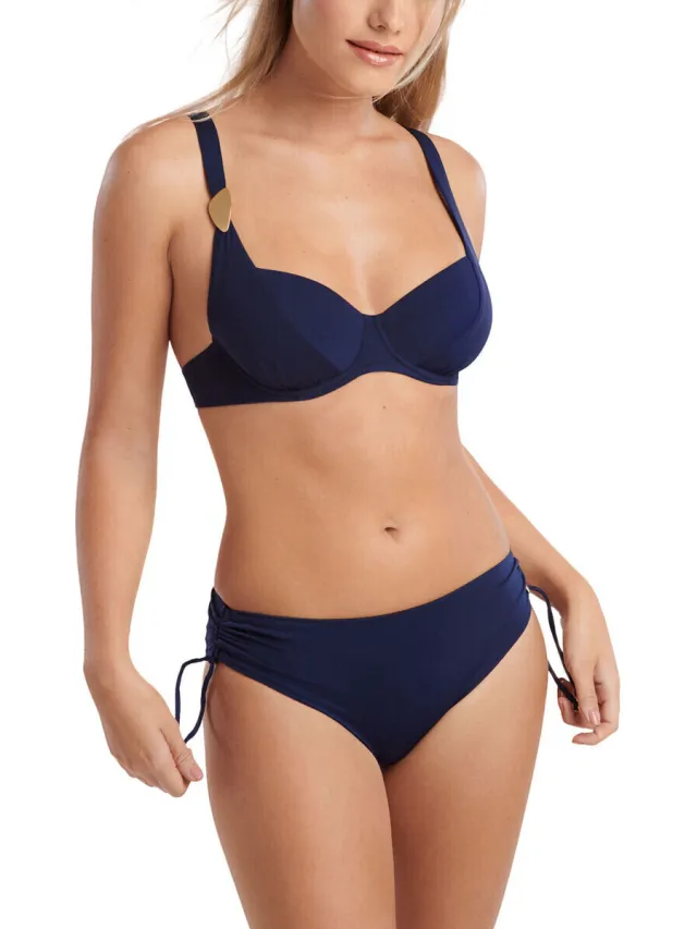 Lisca Okinawa bikini met beugels blauw