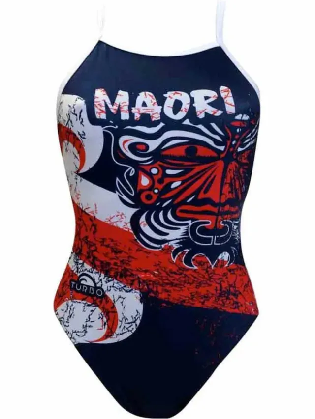 Turbo Maori Flag Zwemkleding Rood,Blauw M Vrouw Red / Blue
