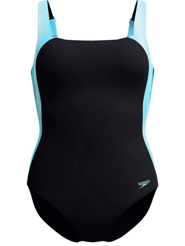 Speedo Dames/Dames Spdscu Lunalustre Eendelig Zwempak (Blauw)