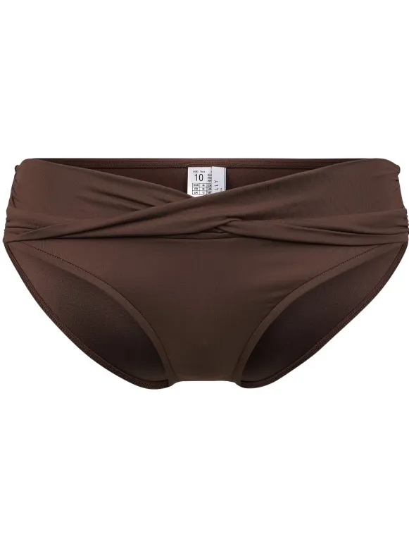 Seafolly Women's Collective Twist Band Hipster - Bikinibroekje, zwart