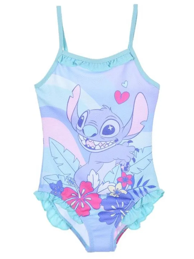 Disney Lilo & Stitch - Badpak Stitch - blauw turquoise