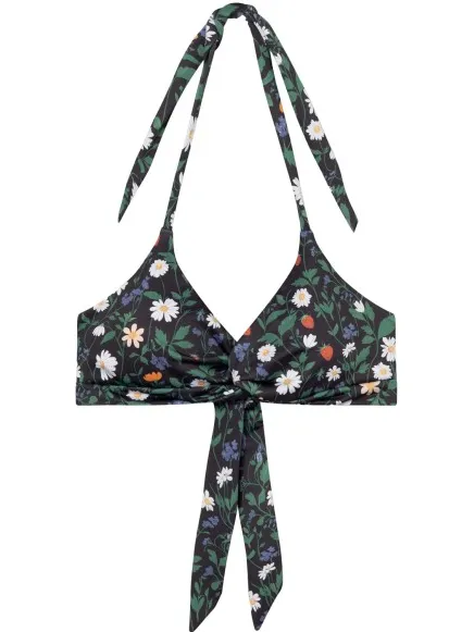 Dedicated Women's Bikini Top Gullholma - Bikinitop, grijs