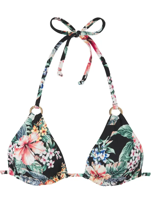 triangelbikinitop zwart, foto 2
