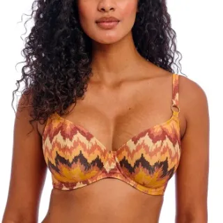 Freya Arizona Wave Underwire Plunge Bikini Top Versch.kleure/Patroon