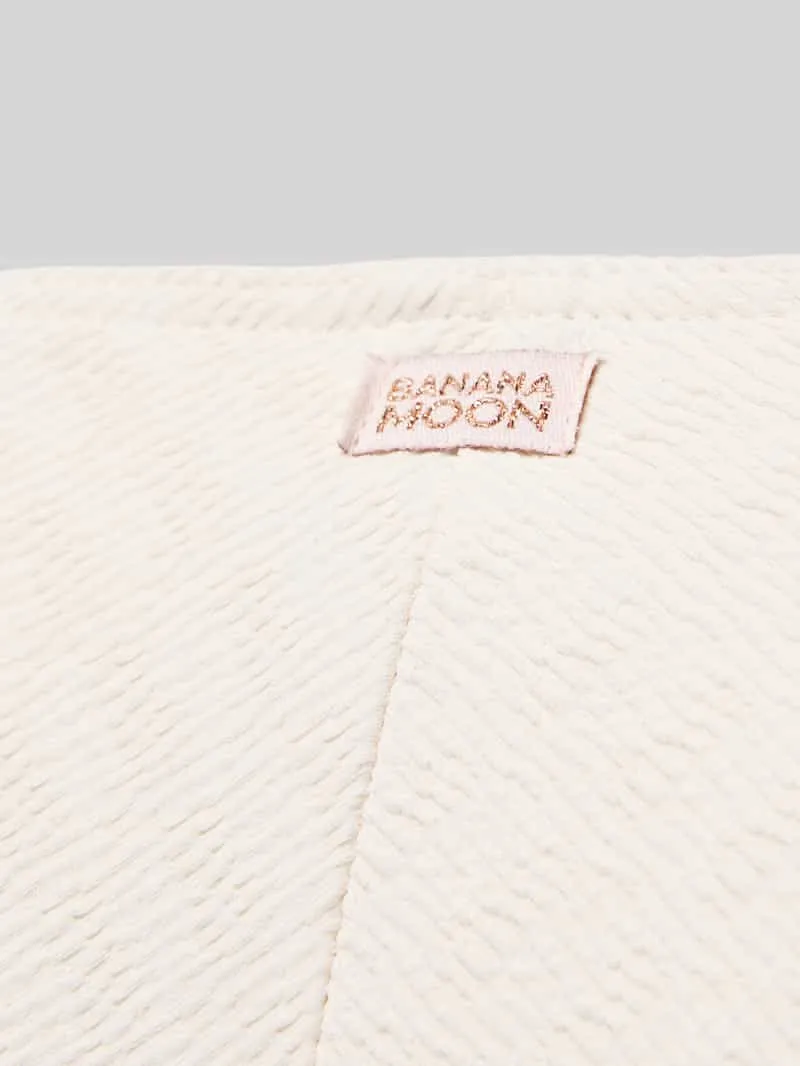 Banana Moon Bikinibroekje met structuurpatroon model 'DESNA CHAINY' offwhite, foto 2