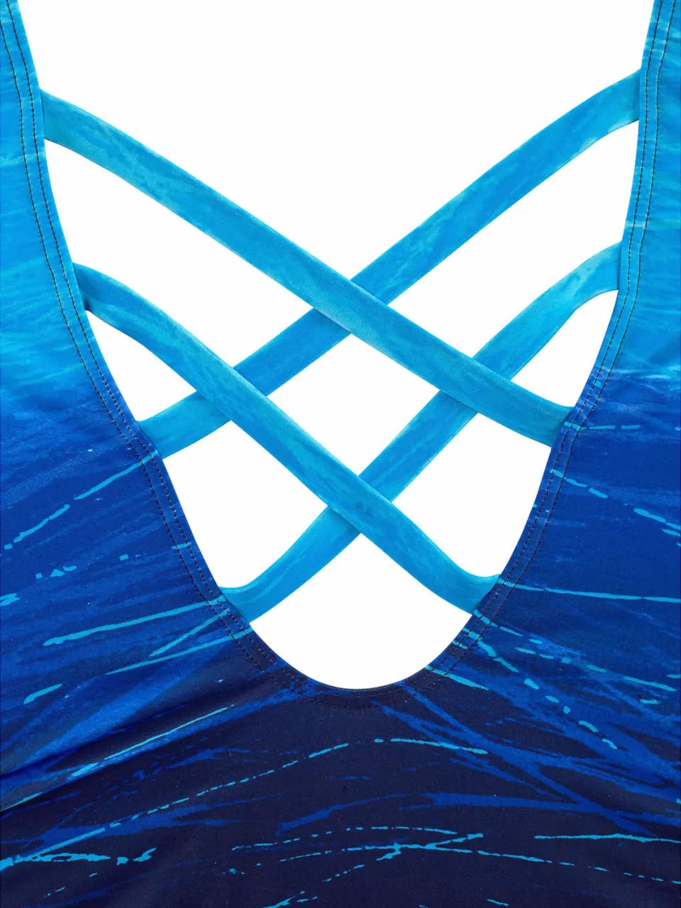badpak blauw geprint, foto 2