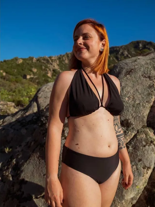Anekdot dames vegan Bikiniset Versatile Core Zwart