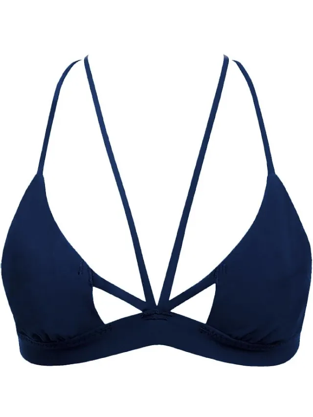 Anekdot dames vegan Bikinitop Nova Navy Extra donkerblauw
