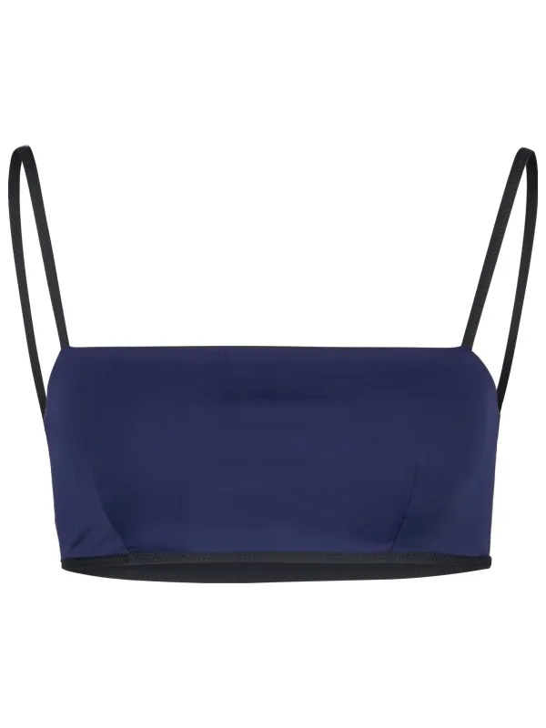 MYMARINI Women's Easy Top - Bikinitop, blauw