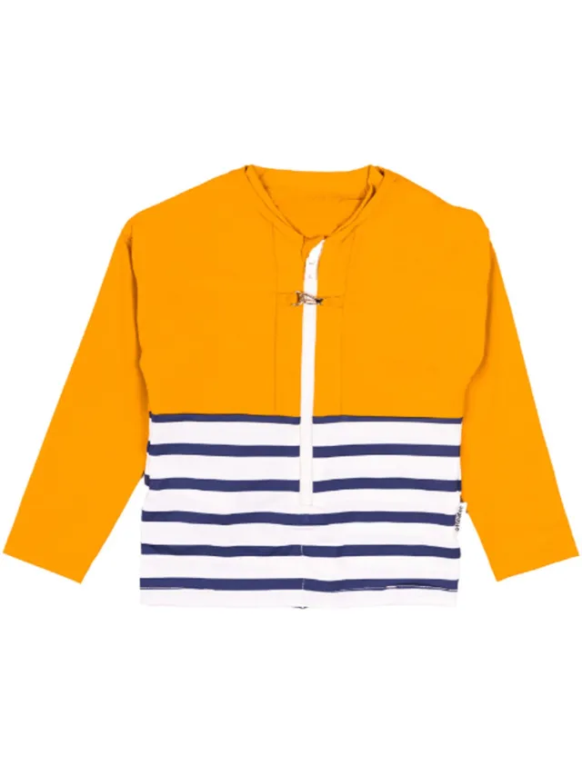 Floatee Anti-Verdrinking T-shirt Lange Mouwen - 6 Jaar - Geel