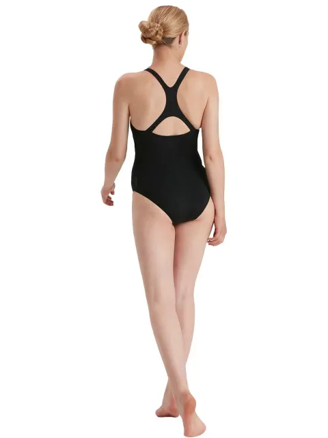 Speedo Eco+ kickback badpak Zwart