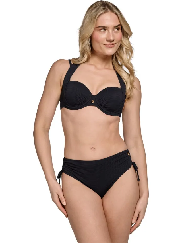 Ten Cate bikini bottom midi bow zwart voor Dames black