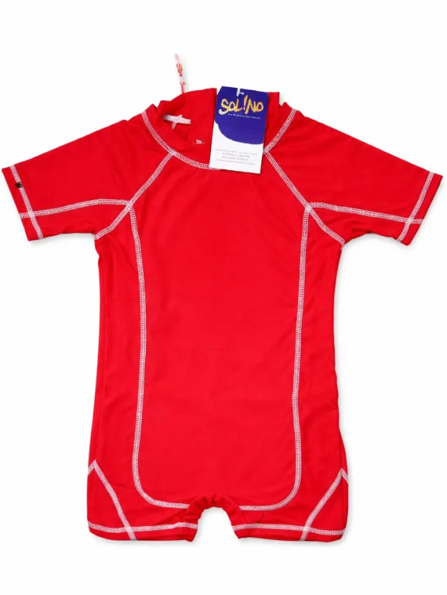 Solino UV-Zwempak - UPF50+ - Rood
