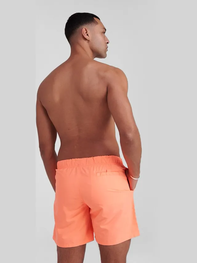 Shiwi Swimshort Maat XL recycled mike solid micro peach - oranje