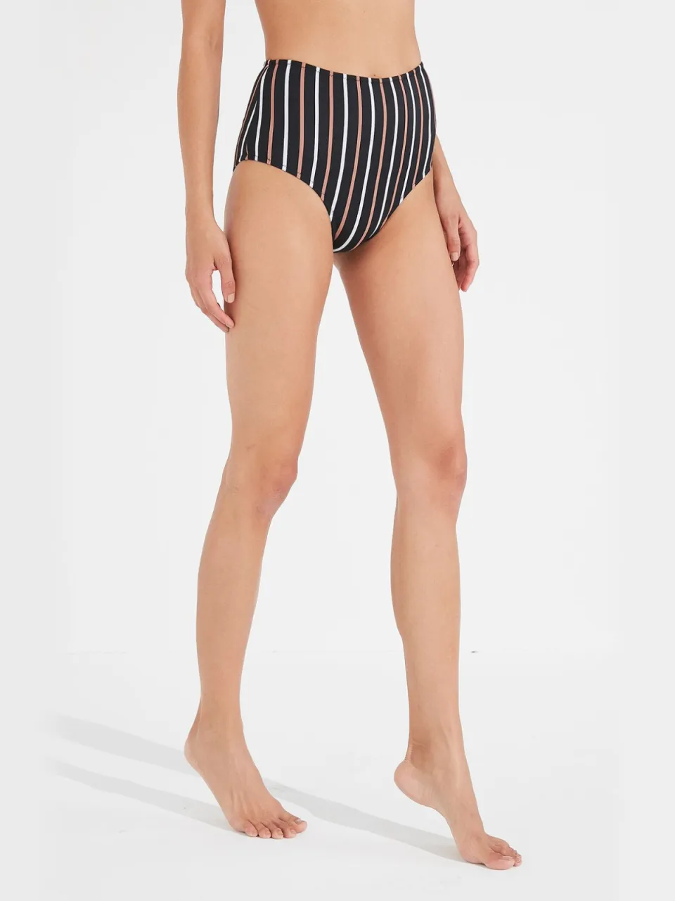 Penti Hoge Taille Gestreepte Hipster Bikini Onderbroek veelkleurig, foto 2