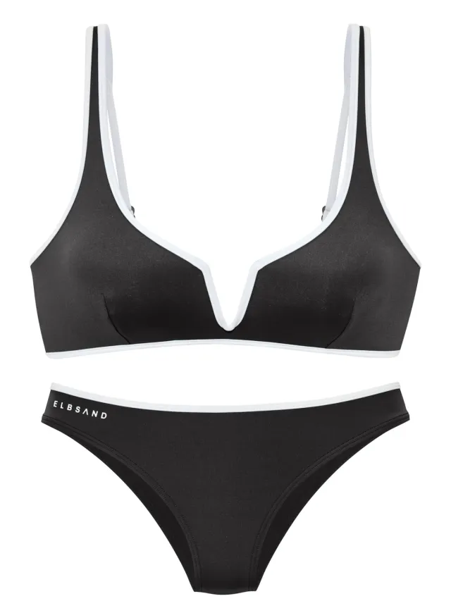 Triangelbikini zwart, foto 2