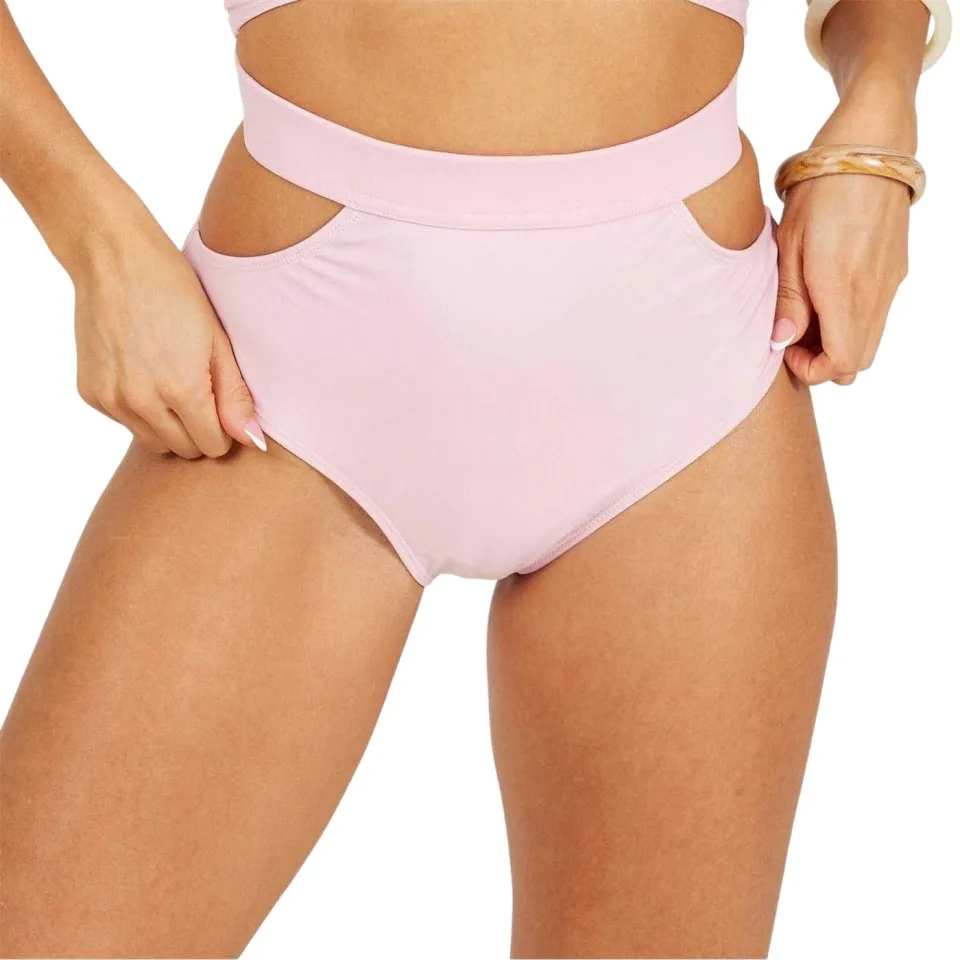 Brave Soul Dames/dames Bikinibroekje met hoge taille (Roze), foto 2