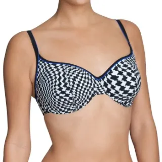 Sloggi Swim Black Pepita CTOWP E-F * Actie * Versch.kleure/Patroon,Zwart
