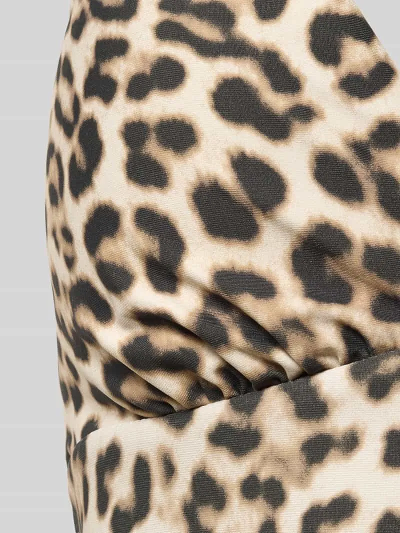Jake*s Casual Badpak met halter in all-over look leem, foto 2