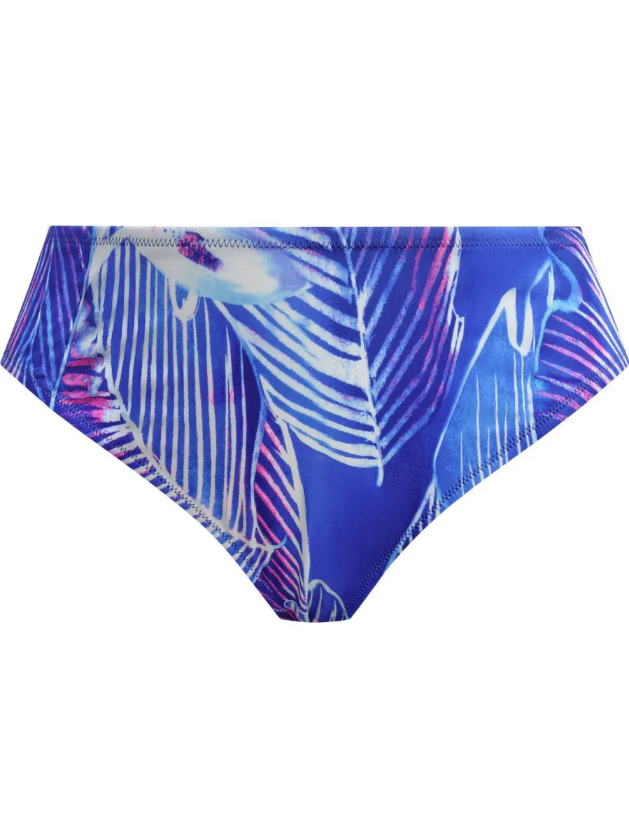 Elomi high leg bikinibroekje Maluku Island blauw, foto 2