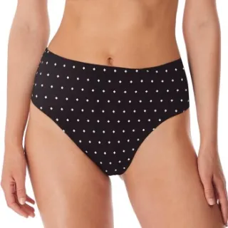 Freya Jewel Cove High Waist bikinislip zwart Zwart,Geel,Blauw