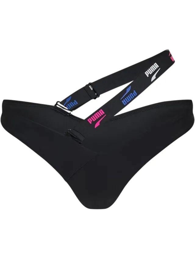 Puma Dames Logo Zwemslip (Zwart), foto 2