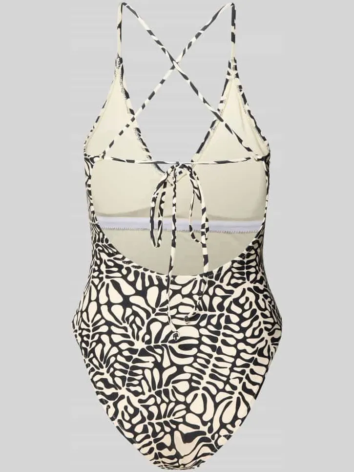 Barts Badpak met afgeronde V-hals, model 'NASSA' offwhite, foto 2