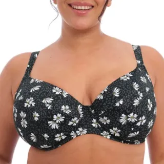 Elomi Plain Sailing UW Plunge Bikini Bra Zwart,Versch.kleure/Patroon