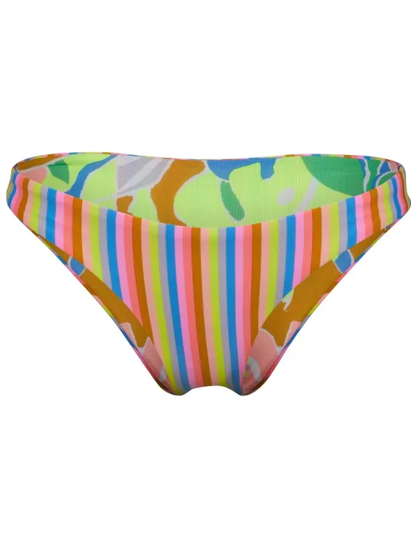 Maaji Women's Rainbow Stripe Flirt - Bikinibroekje, meerkleurig
