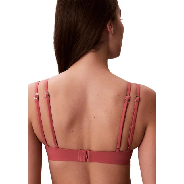 Calvin Klein bralette bikinitop koraal