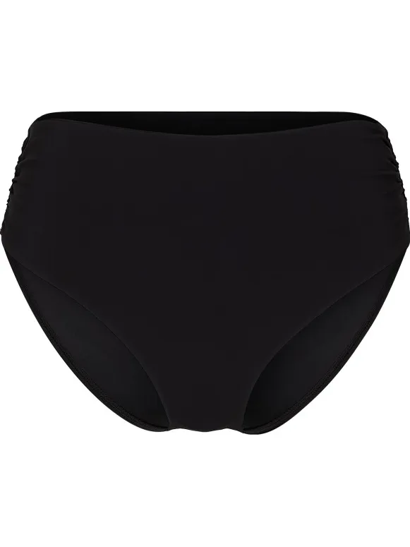 Barts Women's Solid High Waist Briefs - Bikinibroekje, zwart