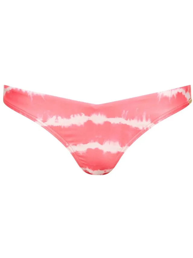 Superdry Code Tie Dye Bikinibroekje Roze M Vrouw Tie Dye Pink