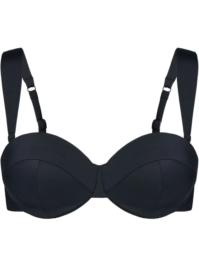 ESOTIQ Gia - Bikinitopje - Push-up - Met beugel - Zwart