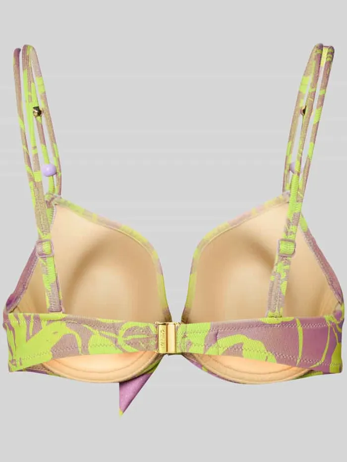 Marie Jo Bikinitop met knoopdetail model 'CHALIA' lichtgroen, foto 2