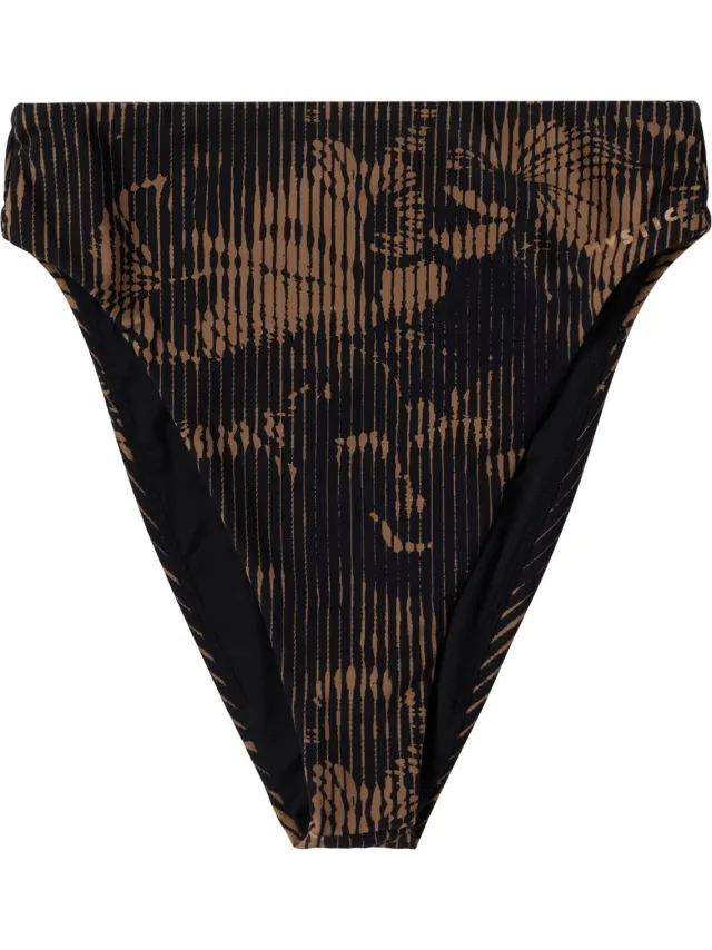 Mystic Flashback Athletic Bikini Bottom - 240207 - Slate Brown - 38