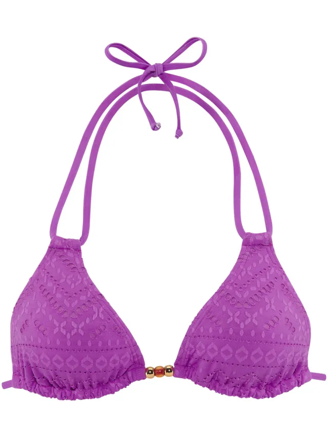 triangelbikinitop paars, foto 2