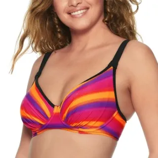Wiki Zaragoza Full Cup Bikini Top Geel