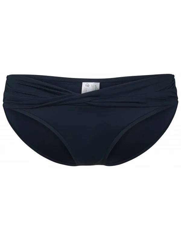 Seafolly Women's Collective Twist Band Hipster - Bikinibroekje, blauw