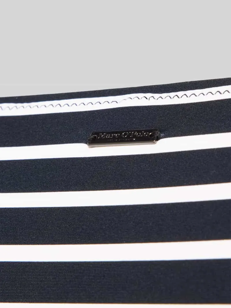 Marc O'Polo Bikinibroekje met labelapplicatie model 'ESSENTIALS BRIEF' donkerblauw, foto 3