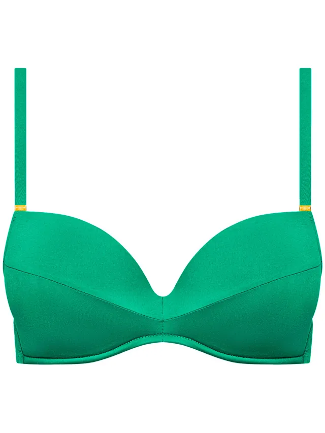 Lisca PORTOFINO push-up bikinitop groen