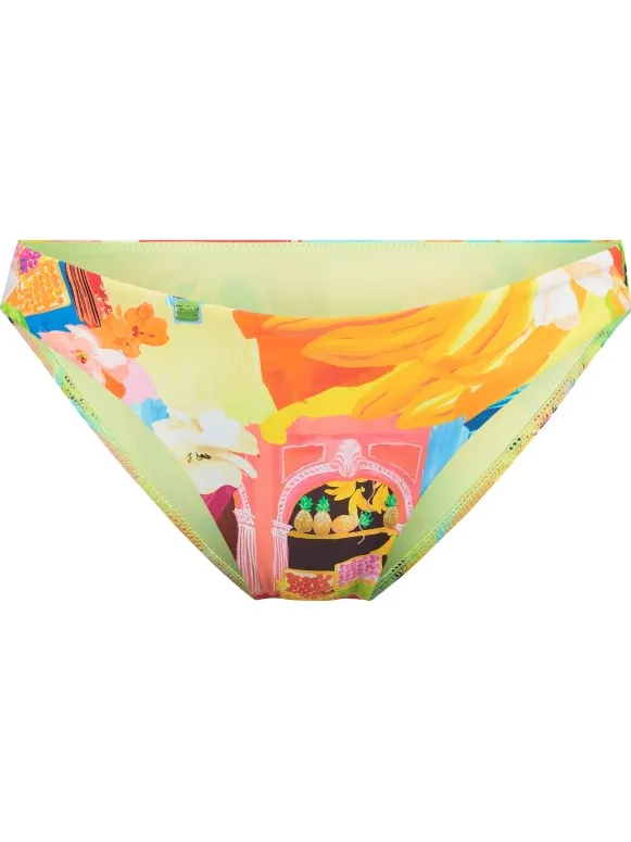 Seafolly Women's Sea Dive High Cut Pant - Bikinibroekje, meerkleurig