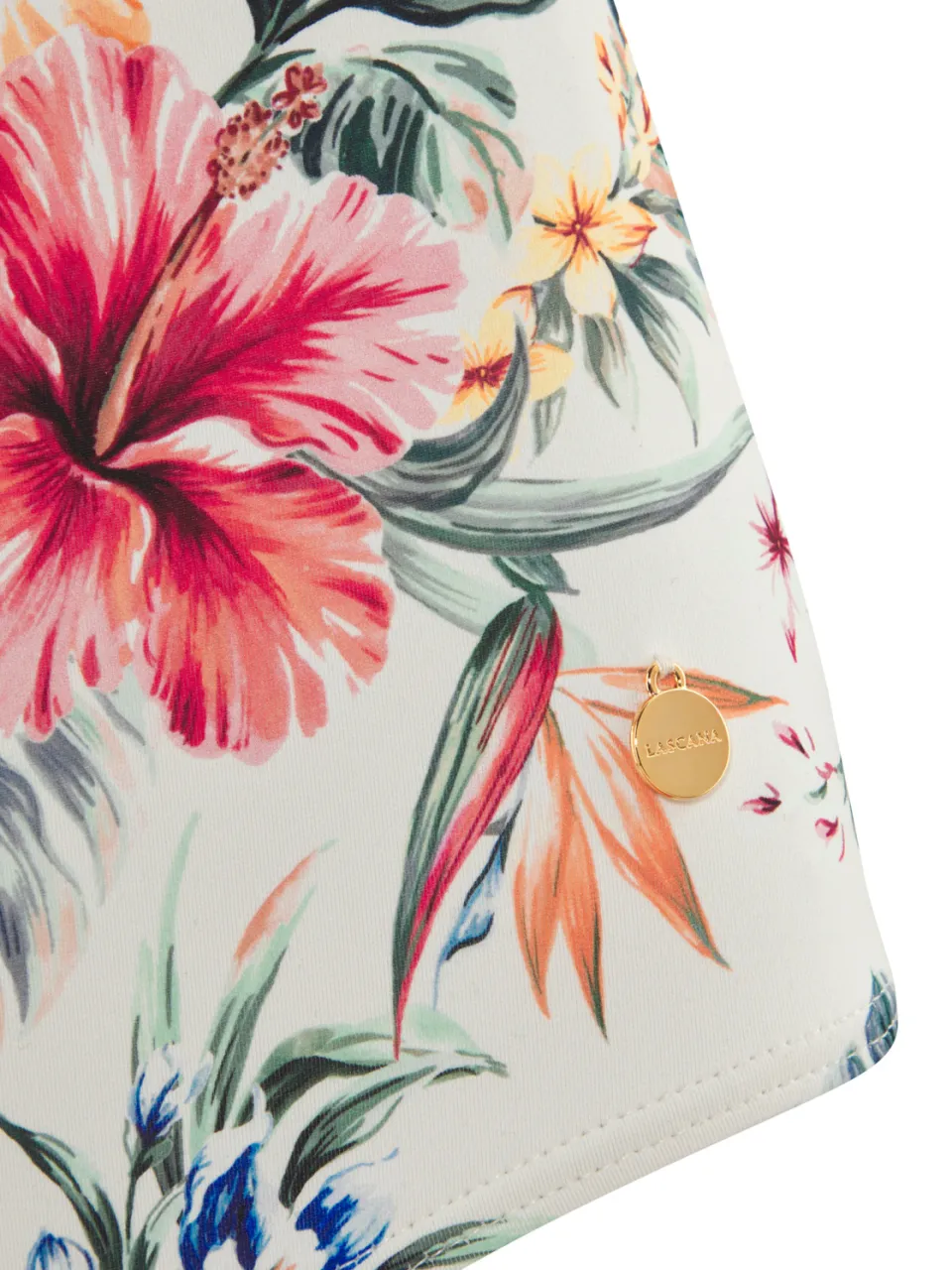 badpak roze bloemenprint, foto 3
