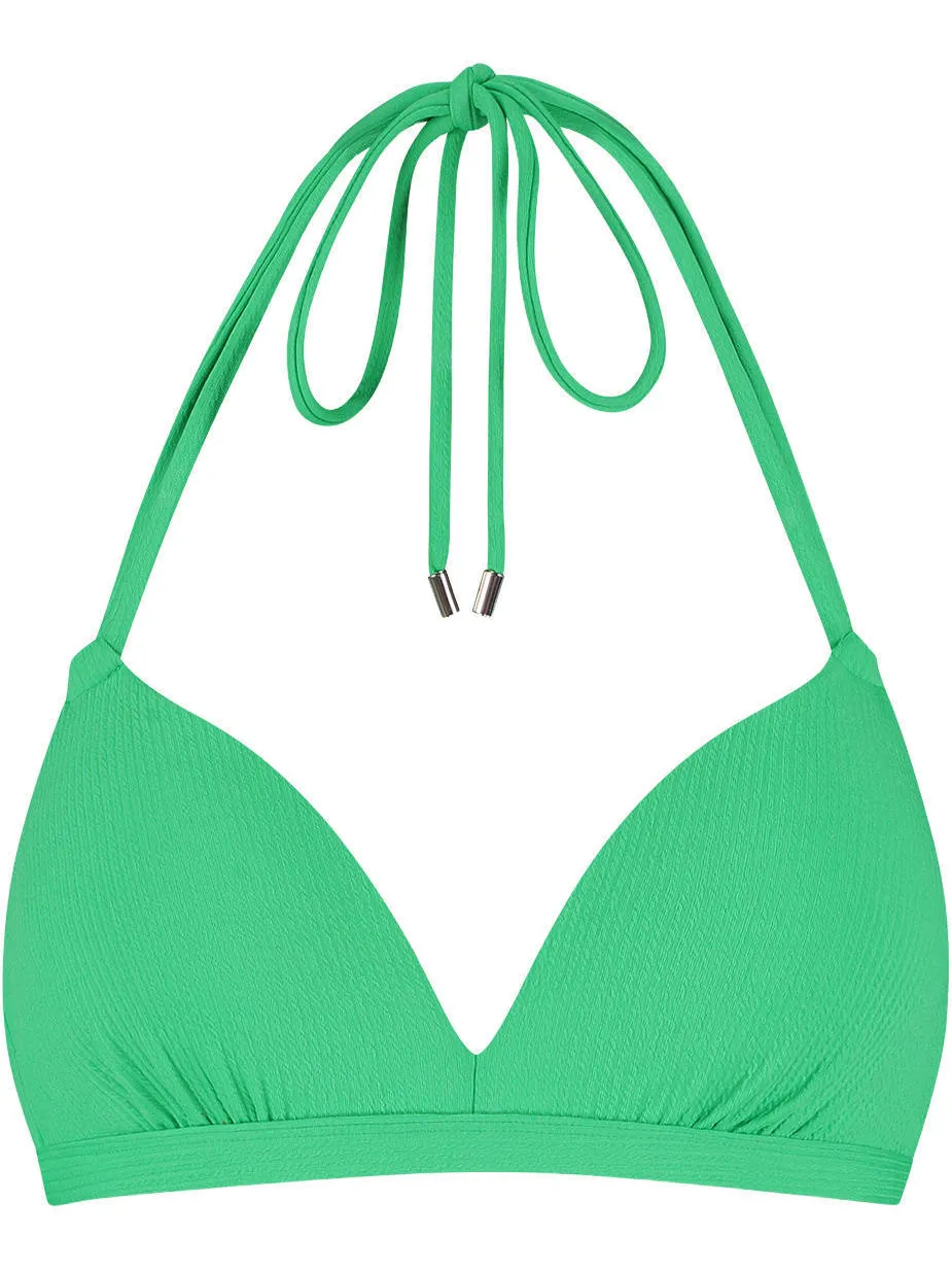 Beachlife halter bikinitop groen, foto 2